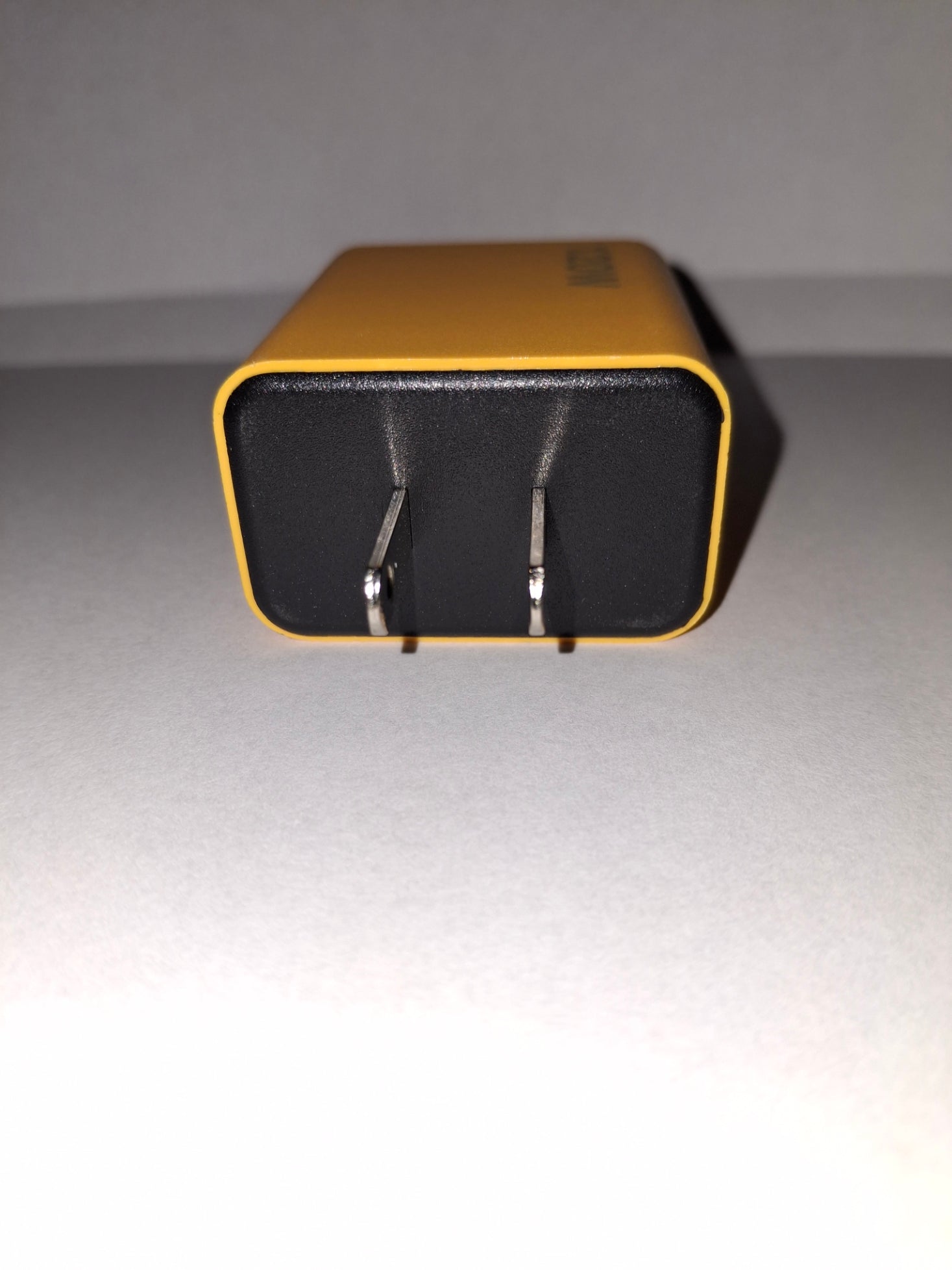 Fast Charging Wall Adapter — 4-Port USB & USB-C (Yellow)