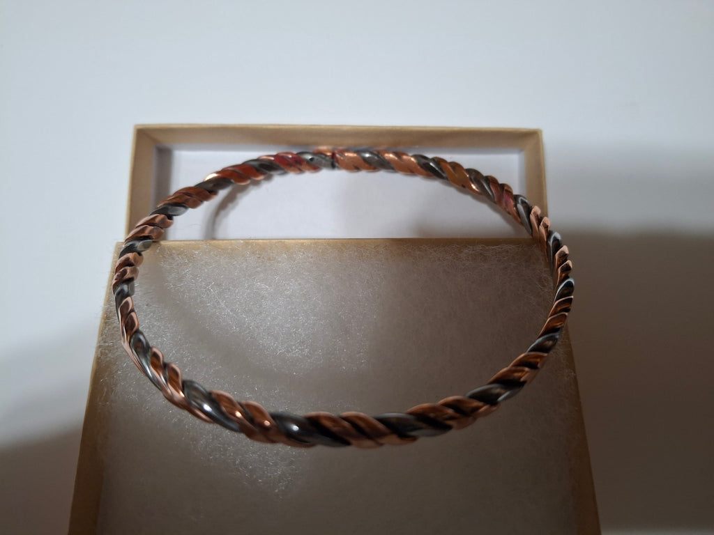 Metal Bracelet, Copper and Steel