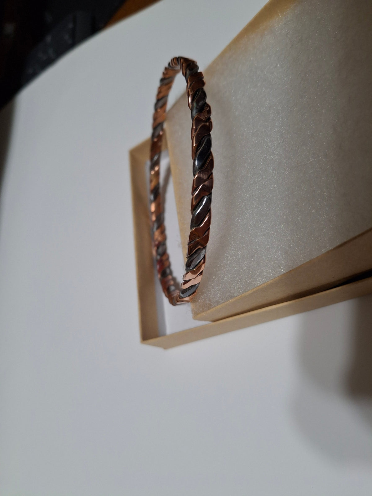 Metal Bracelet, Copper and Steel