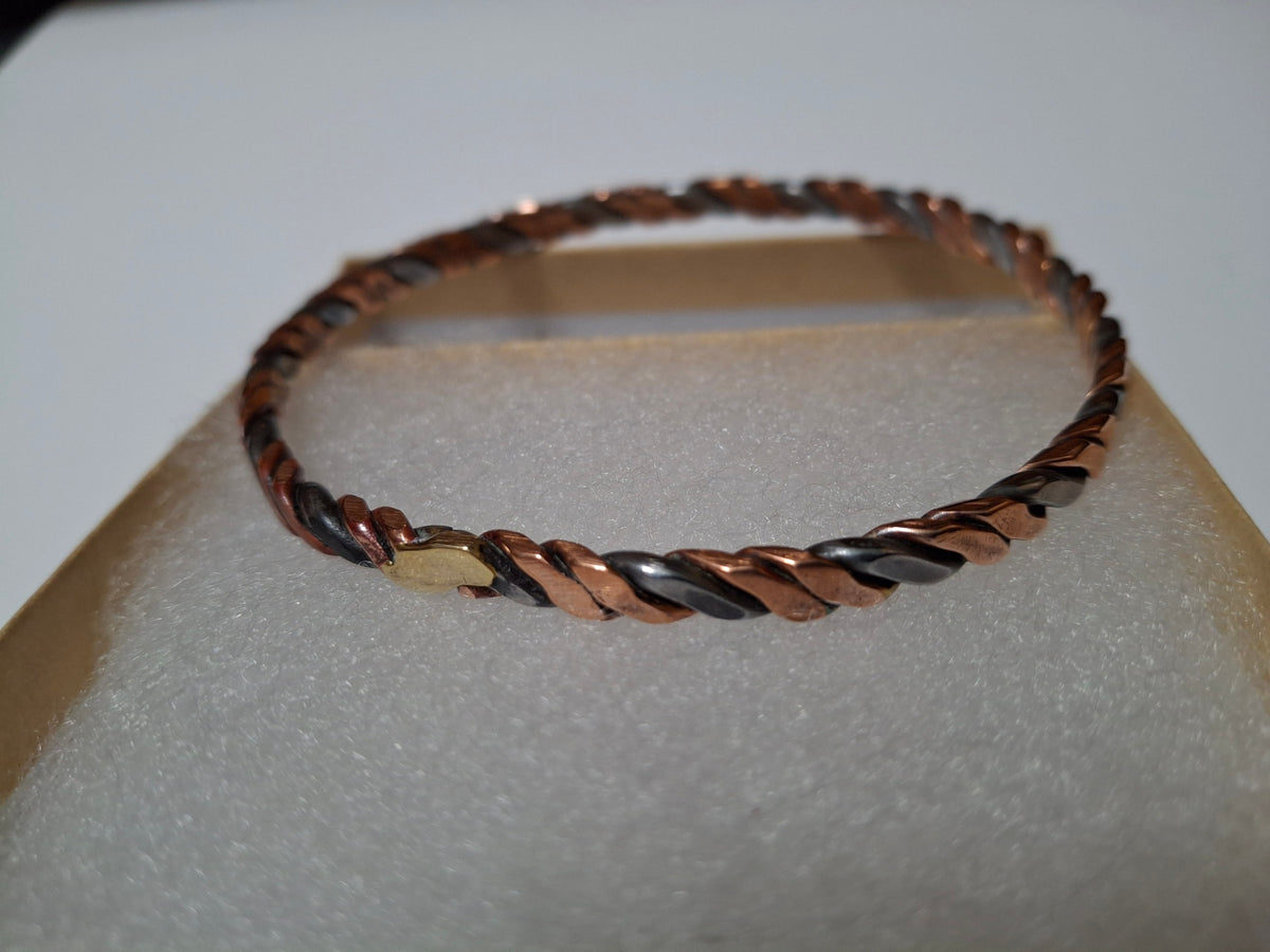 Metal Bracelet, Copper and Steel