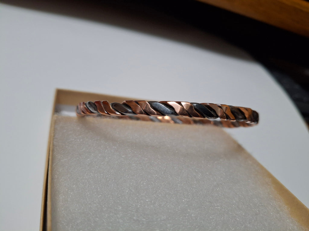 Metal Bracelet, Copper and Steel