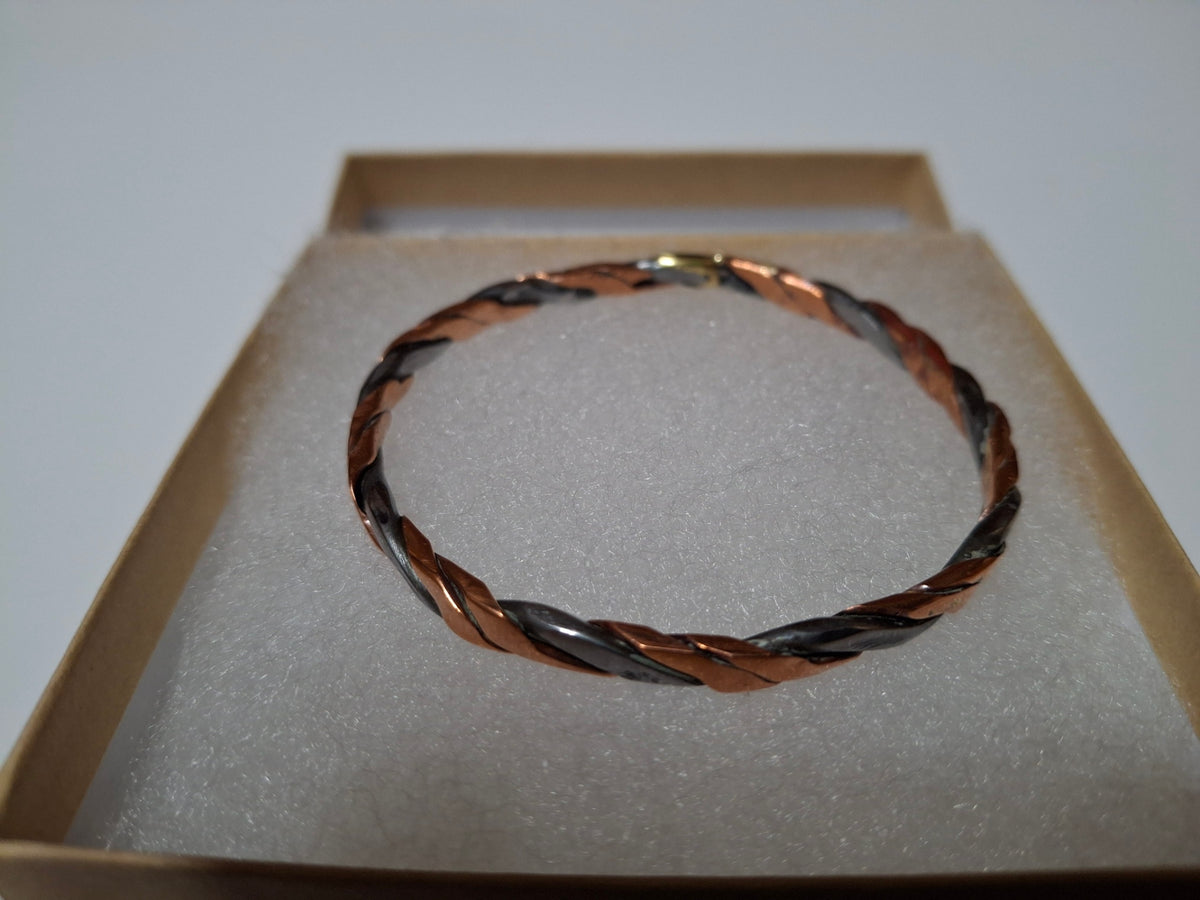 Metal Bracelet, Copper & Stainless Steel