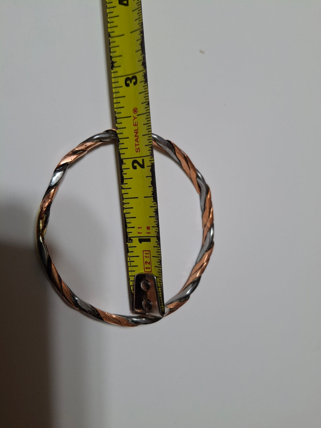 Metal Bracelet, Copper & Stainless Steel