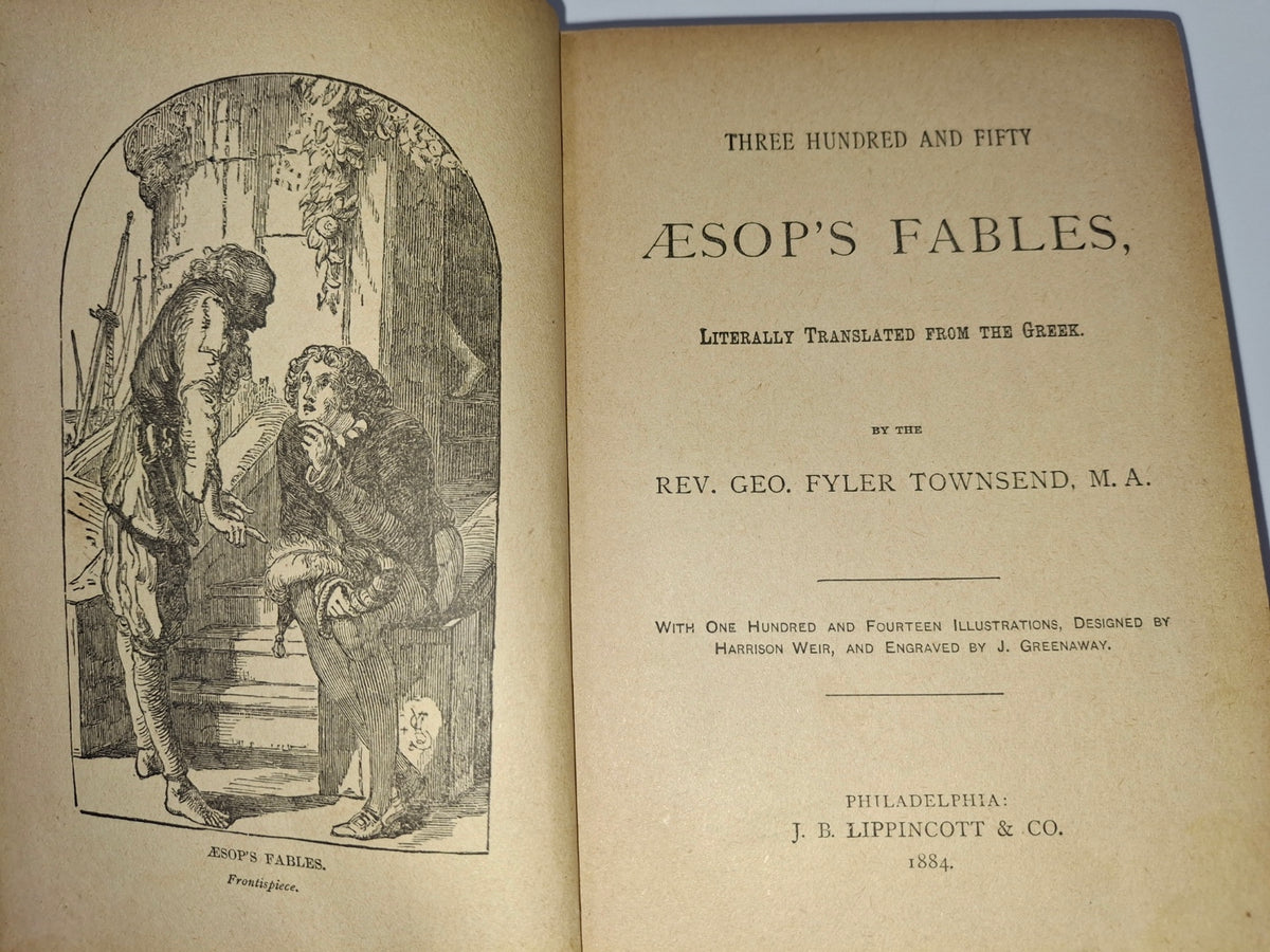 Antique Aesop's Tales, 1884