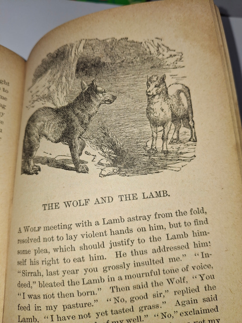Antique Aesop's Tales, 1884