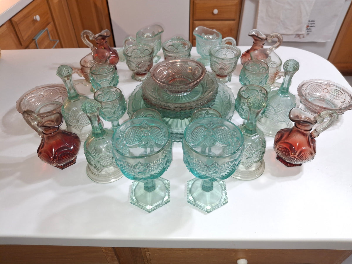 Avon Cape Cod Ruby Ware in Pre-Production Green