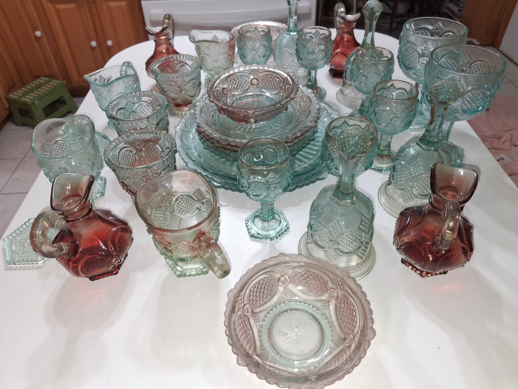 Avon Cape Cod Ruby Ware in Pre-Production Green
