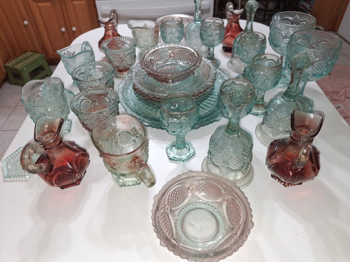 Avon Cape Cod Ruby Ware in Pre-Production Green