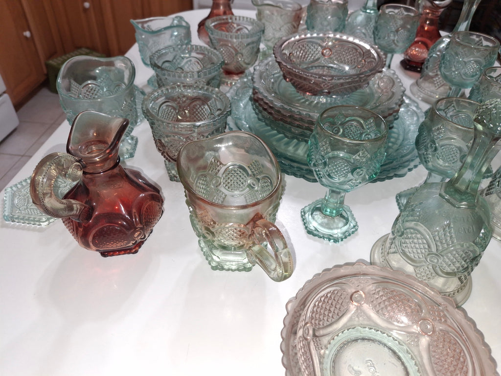 Avon Cape Cod Ruby Ware in Pre-Production Green