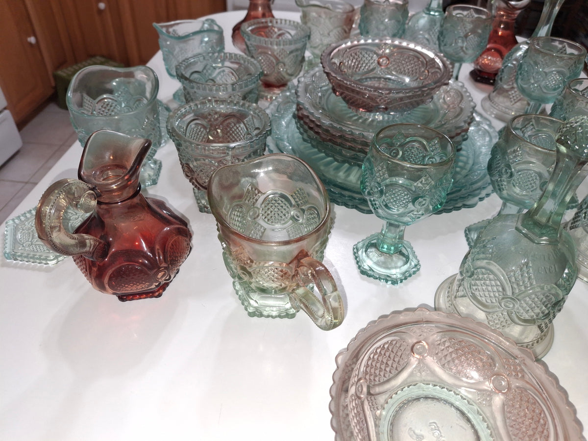 Avon Cape Cod Ruby Ware in Pre-Production Green