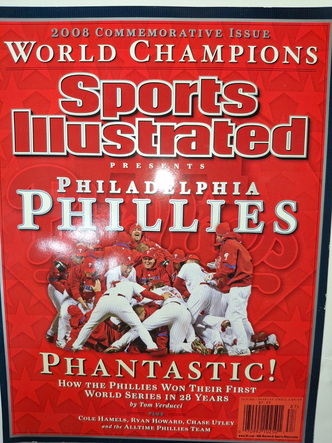 Phillies 2008 World Series Sports Illustrated