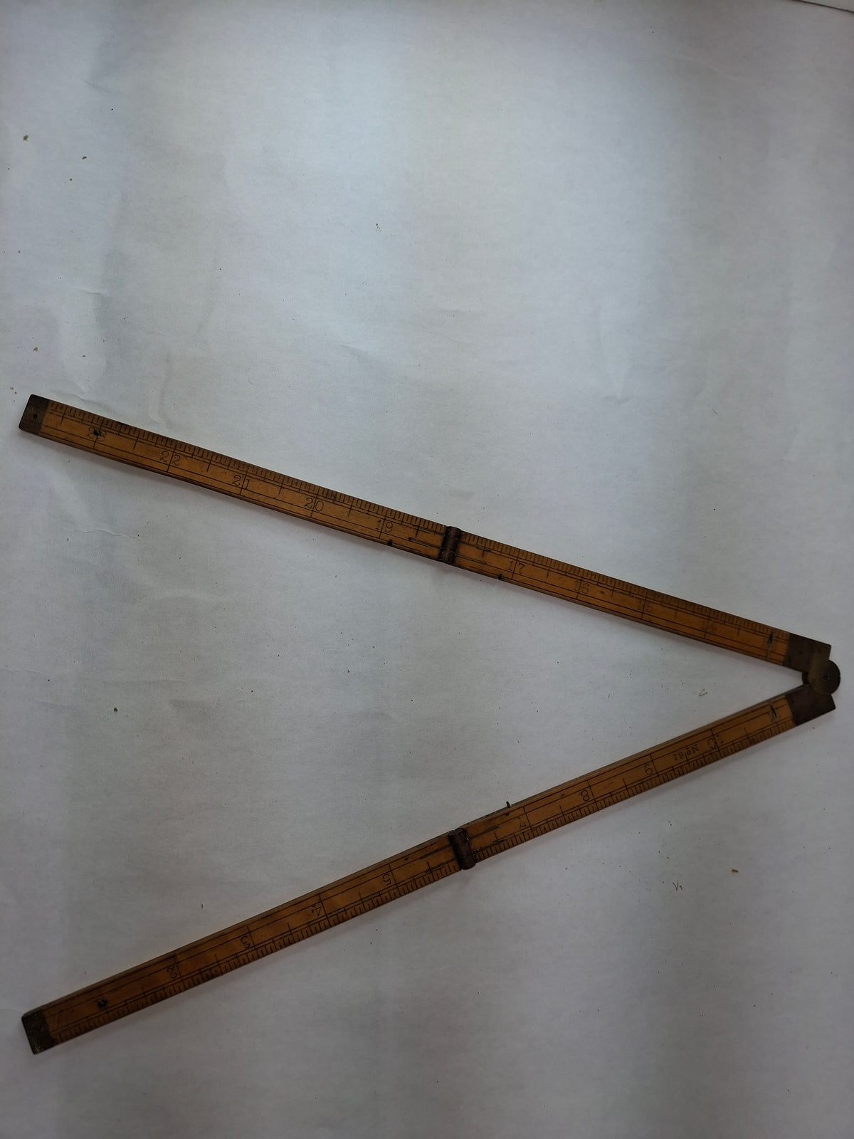 Stanley No 61, Wooden 24 inch Folding Ruler