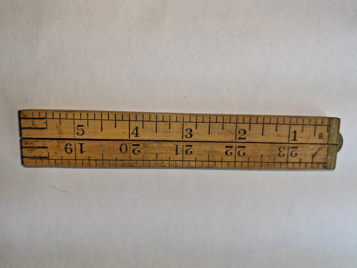 Lufkin No 651, 24 inch wooden Folding Ruler
