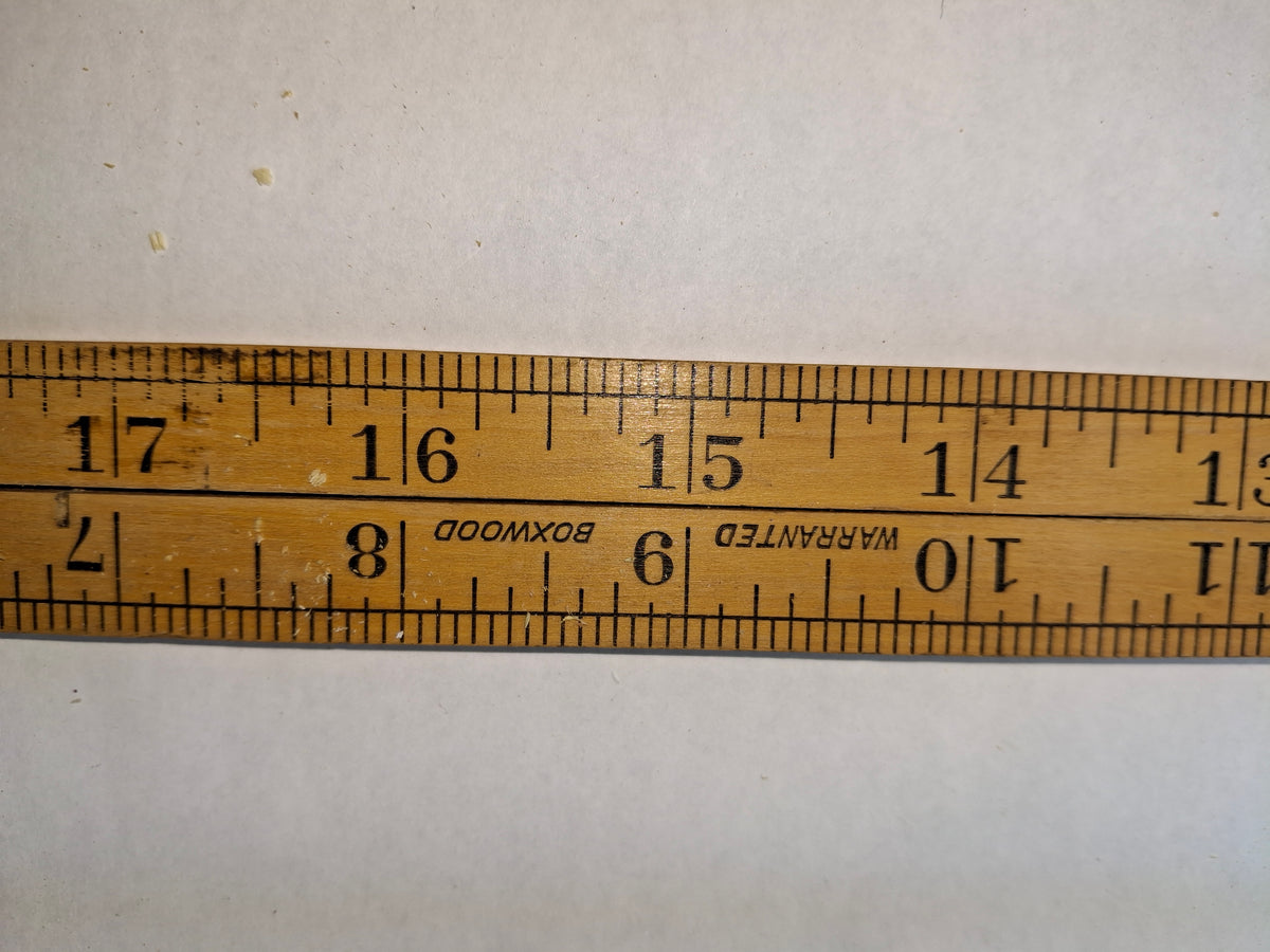 Lufkin No 651, 24 inch wooden Folding Ruler