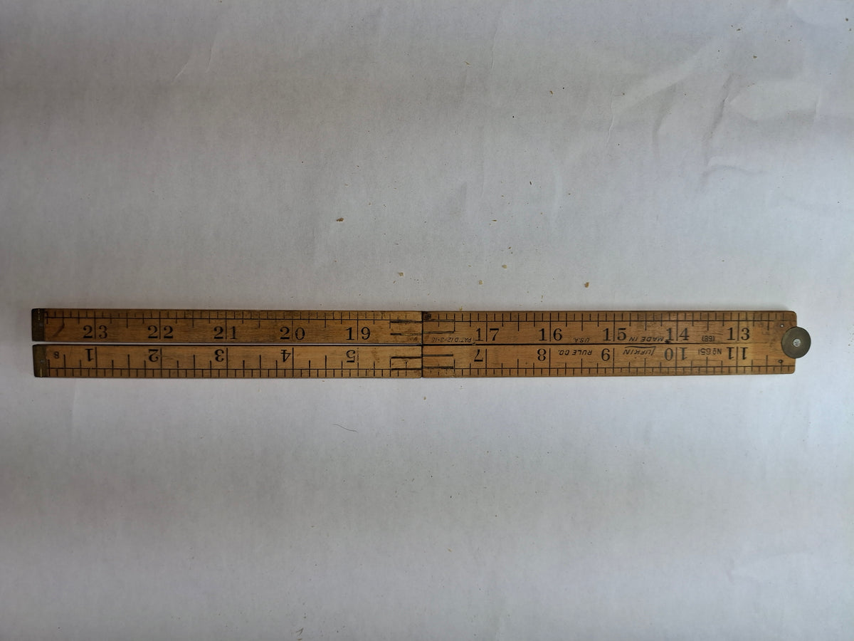 Lufkin No 651, 24 inch wooden Folding Ruler