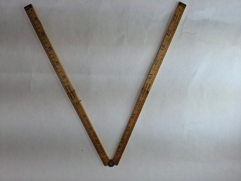 Lufkin No 651, 24 inch wooden Folding Ruler