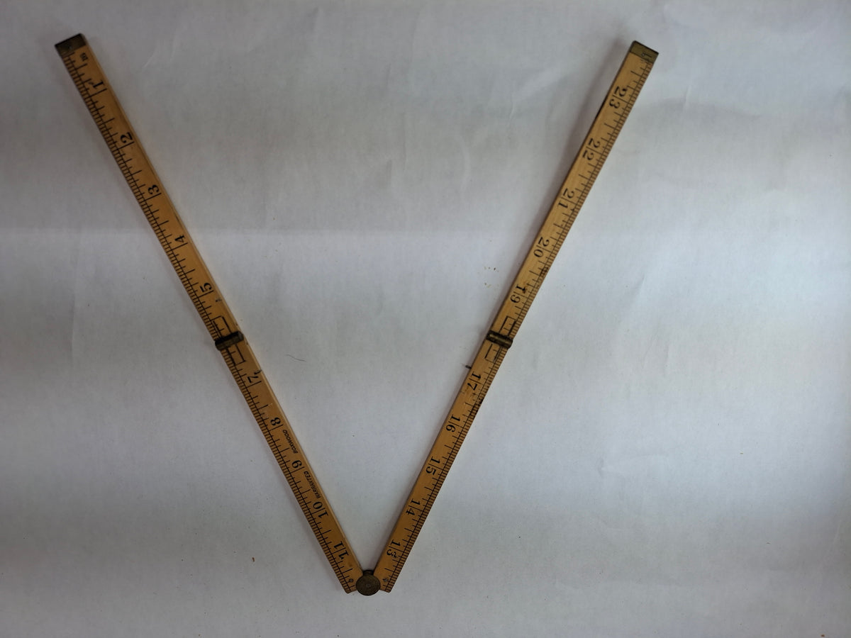 Lufkin No 651, 24 inch wooden Folding Ruler