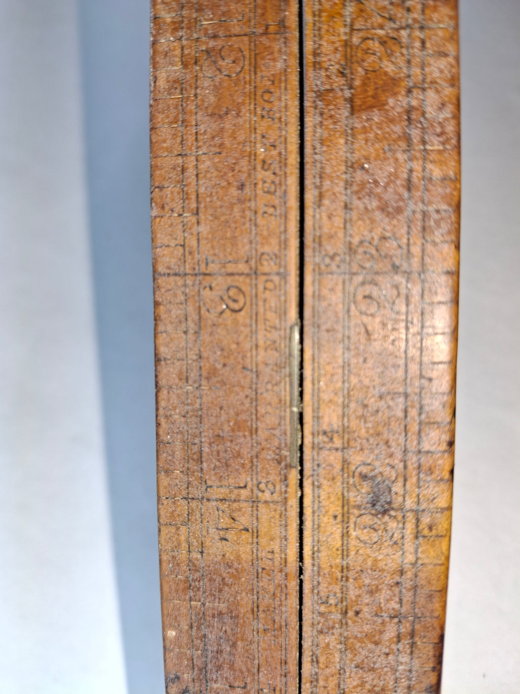 Laston ?, 36 inch folding Wooden Ruler