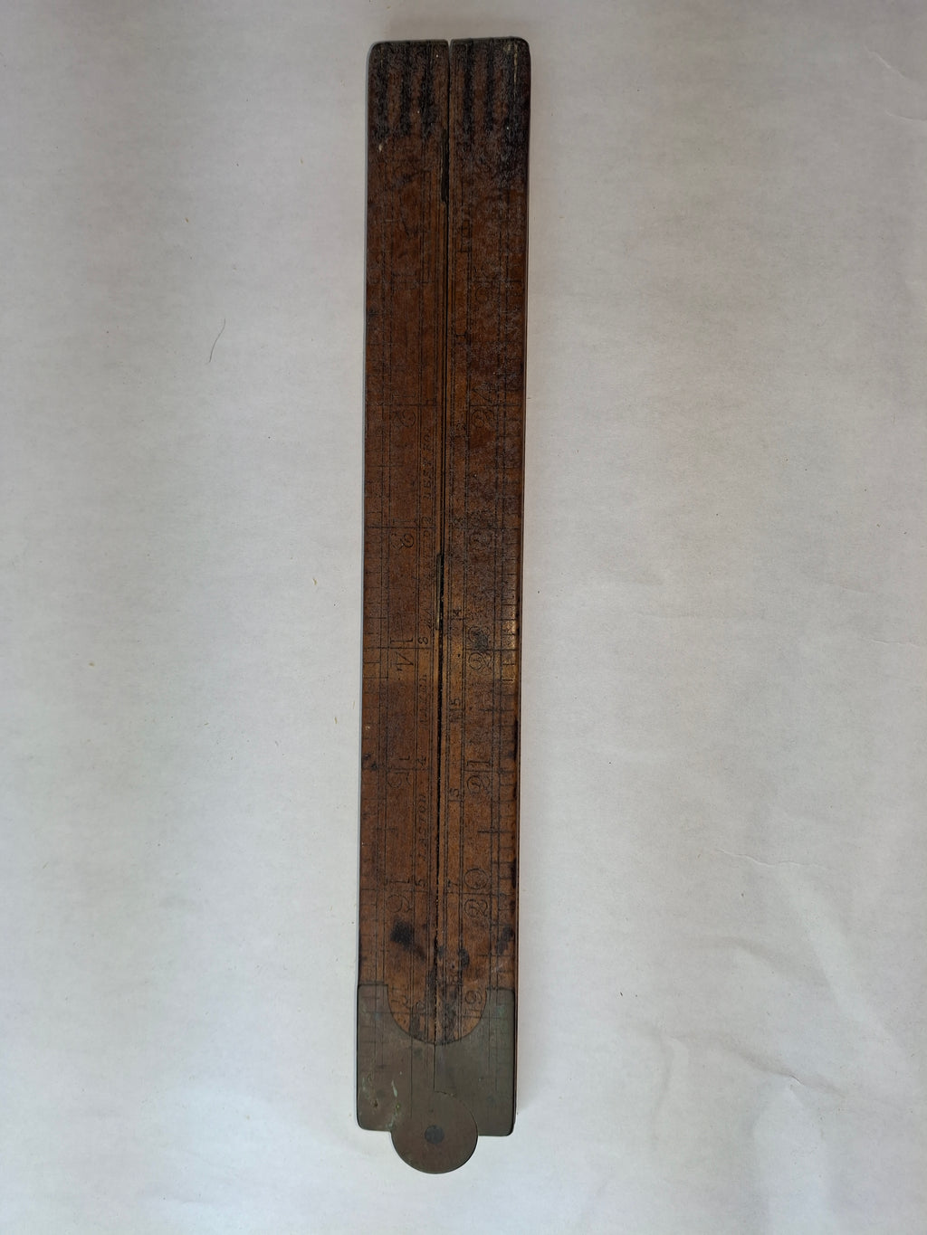 Laston ?, 36 inch folding Wooden Ruler
