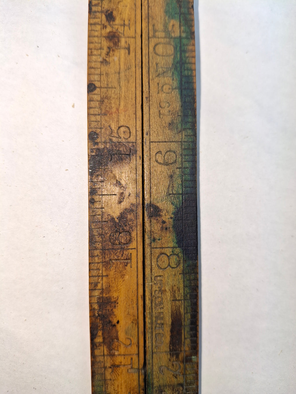 Stanley No 61, 24 inch, Wooden Folding Ruler