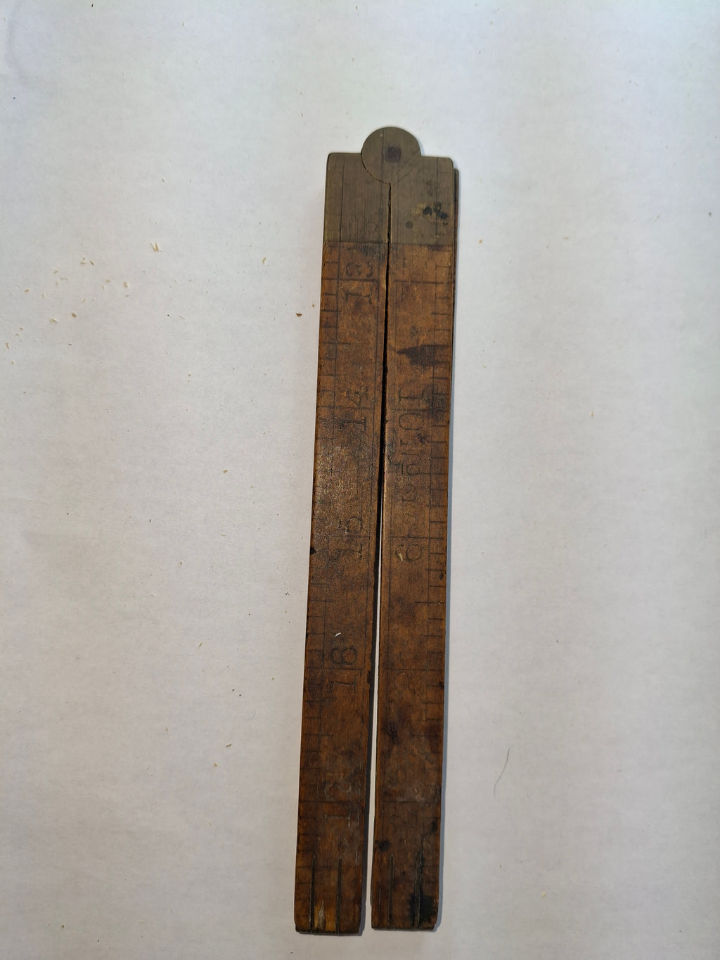 Stanley No 61, 24 inch, Wooden Folding Ruler