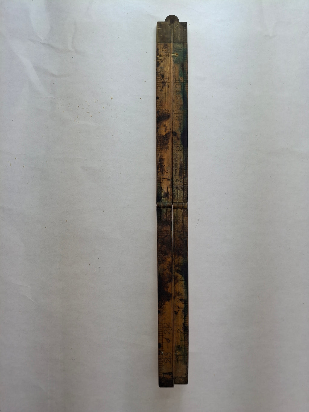 Stanley No 61, 24 inch, Wooden Folding Ruler