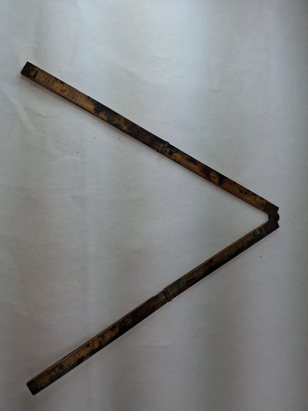 Stanley No 61, 24 inch, Wooden Folding Ruler