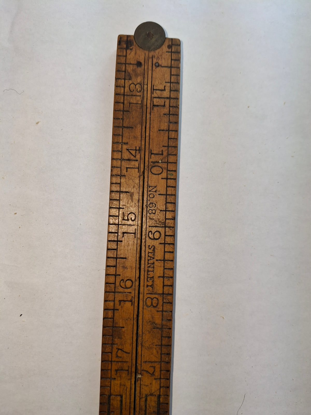 Stanley No. 68 , 24 inch, Folding Wooden Rule