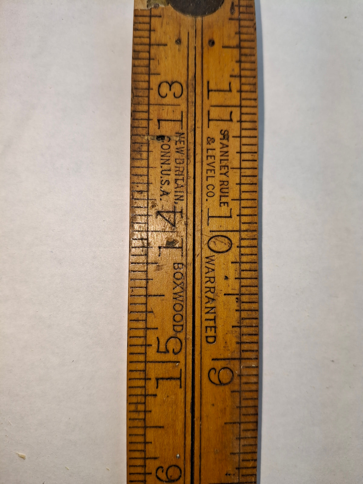 Stanley No. 68 , 24 inch, Folding Wooden Rule