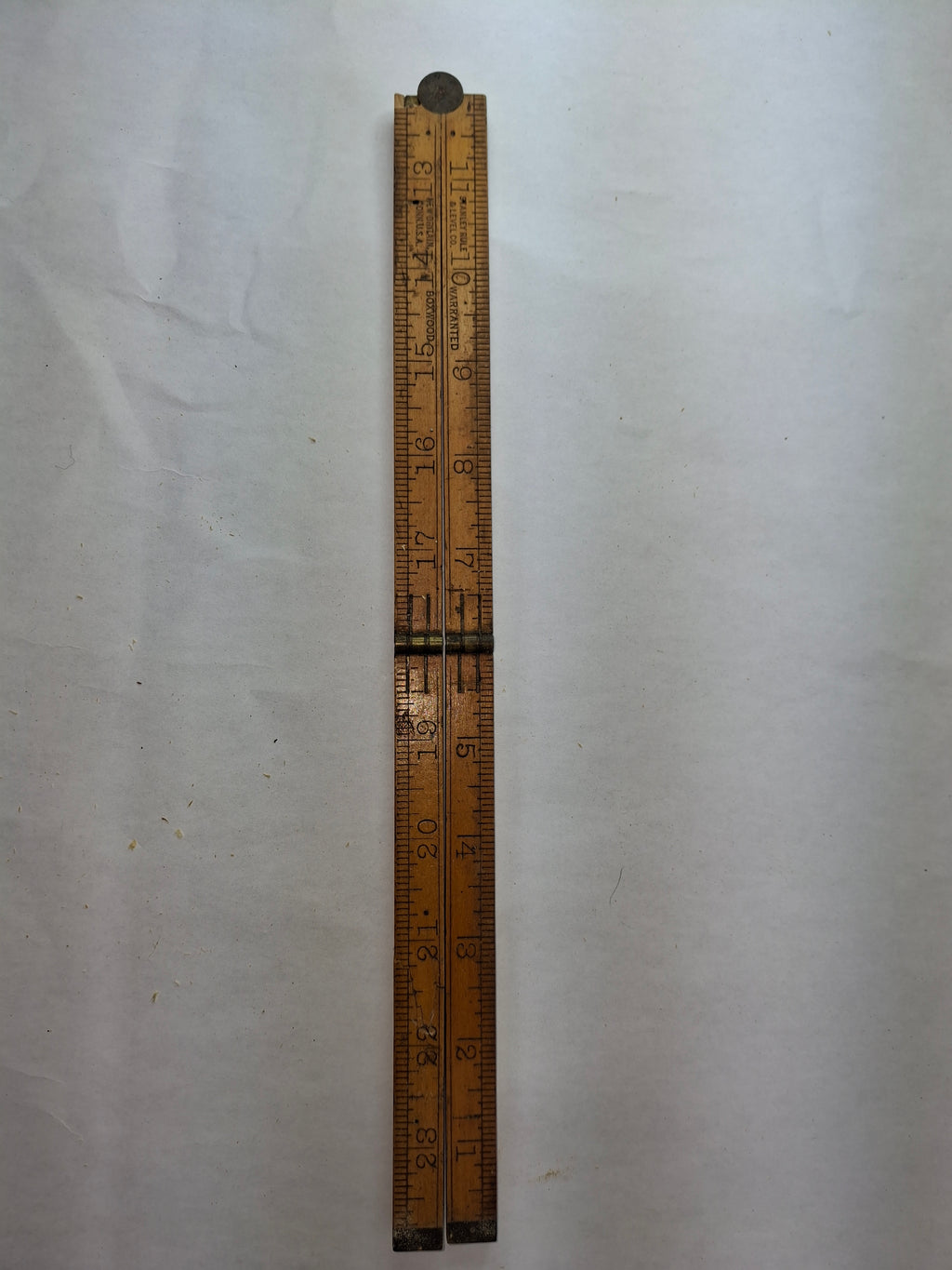 Stanley No. 68 , 24 inch, Folding Wooden Rule