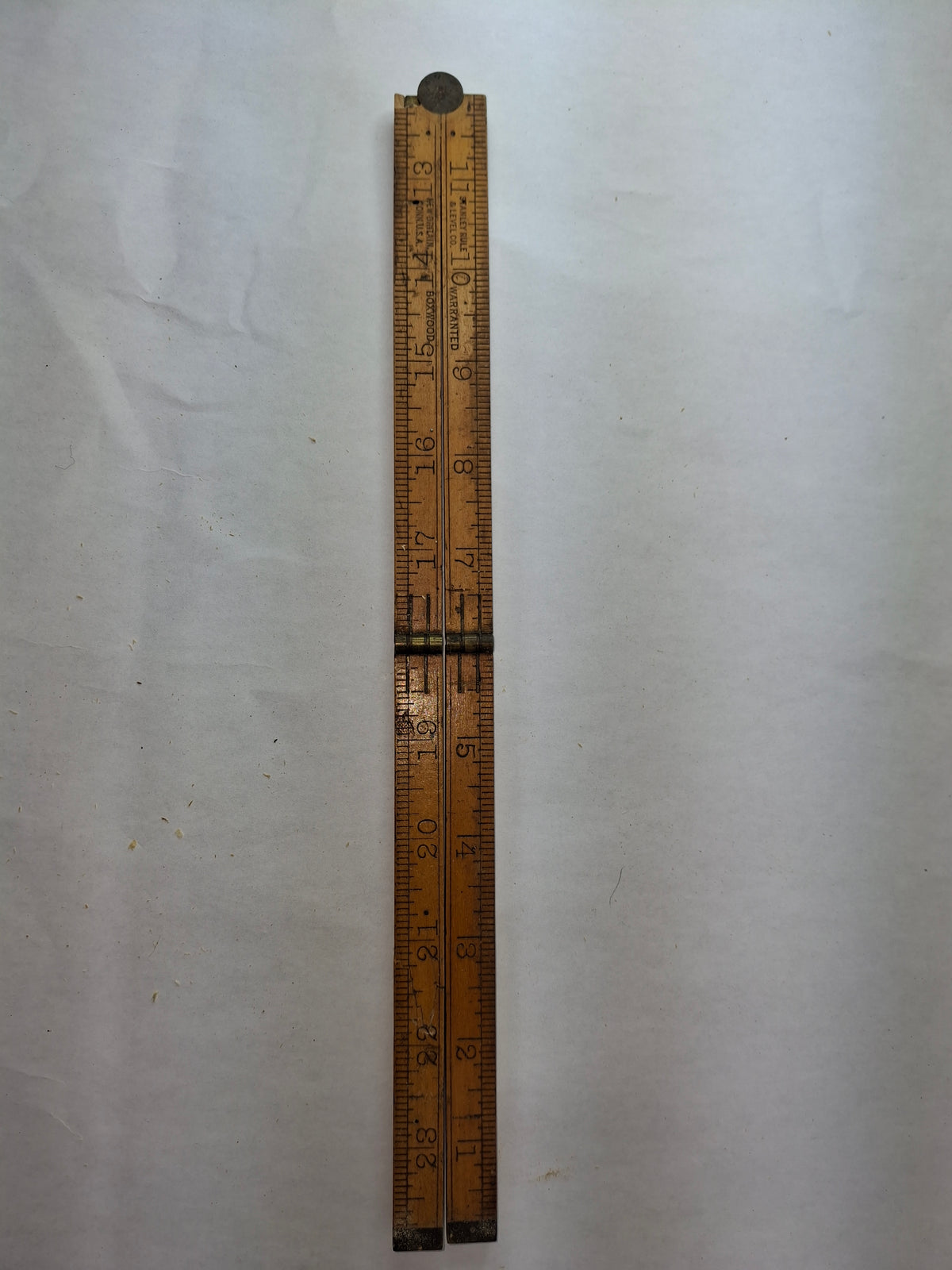 Stanley No. 68 , 24 inch, Folding Wooden Rule
