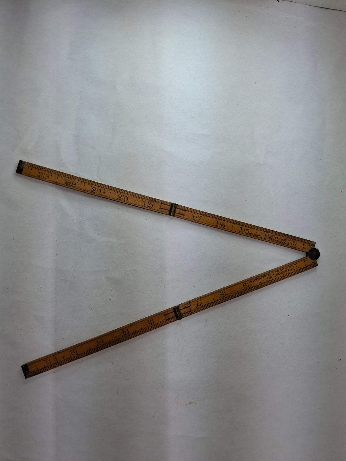Stanley No. 68 , 24 inch, Folding Wooden Rule