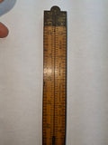 No 84, The C.S. co. 24 inc Folding Wooden Ruler