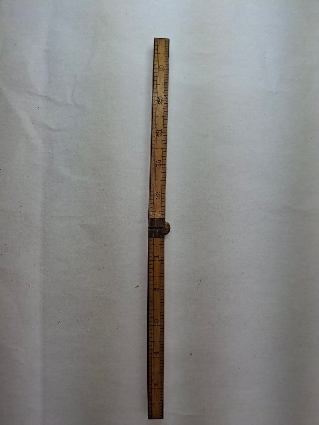 No 84, The C.S. co. 24 inc Folding Wooden Ruler