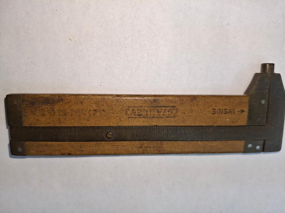 Stanley 3 inch wooden caliper