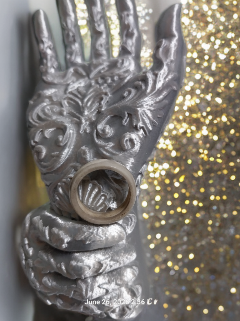 Antler Ring Size 5.5. Made From Deer Antler