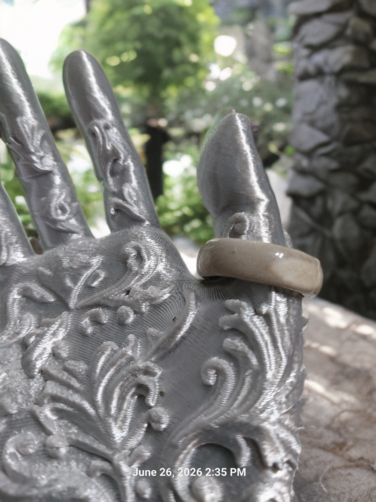 Antler Ring Size 5.5. Made From Deer Antler