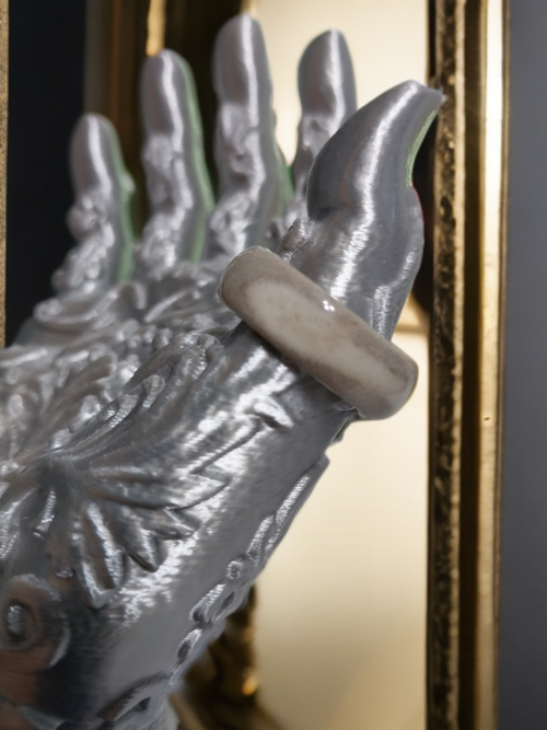 Antler Ring Size 5.5. Made From Deer Antler