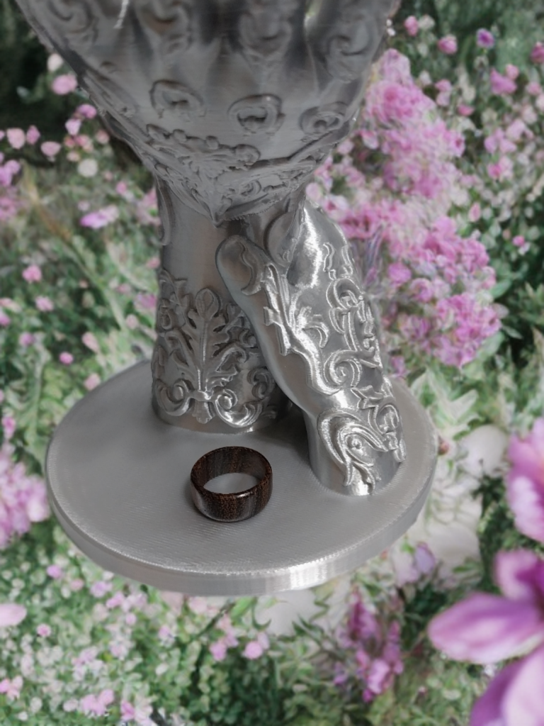 Wenge Wood. Ring Size 6.250.