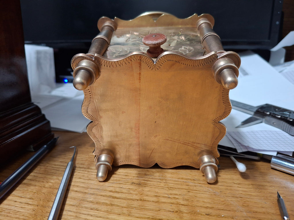 Antique Coffee Grinder, Brass