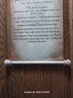 Handmade Christian Scroll — The Lord's Prayer (11×18")